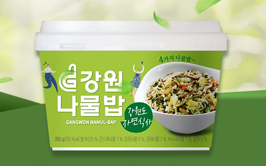 강원나물밥 컵밥 (사진=강원도뉴스 홈페이지)