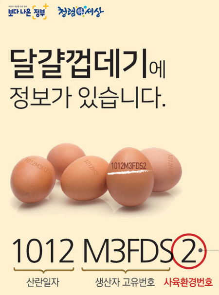 ▲ 계란 산란일자 표시 등 주요사항 변경 및 계란 안전성 검사 강화